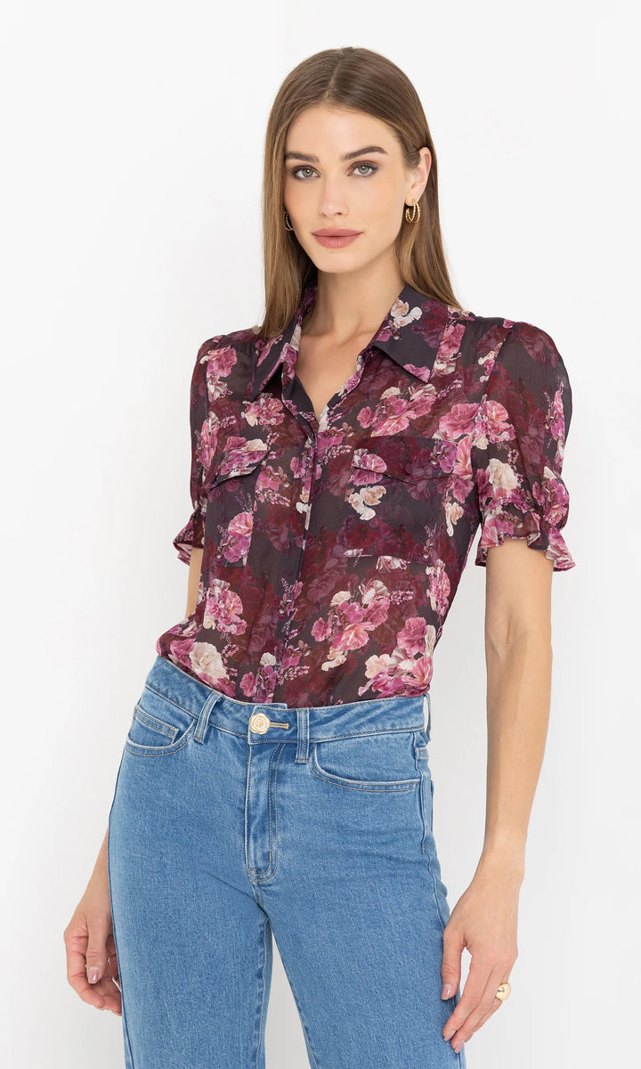 MINA GEORGETTE SHIRT - GENERATION LOVE