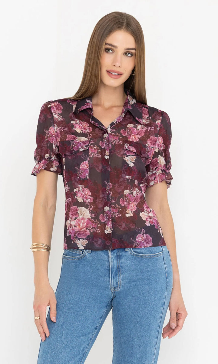 MINA GEORGETTE SHIRT - GENERATION LOVE