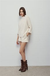 ELISE KNIT SWEATER (CREAM) - MELISSA NEPTON