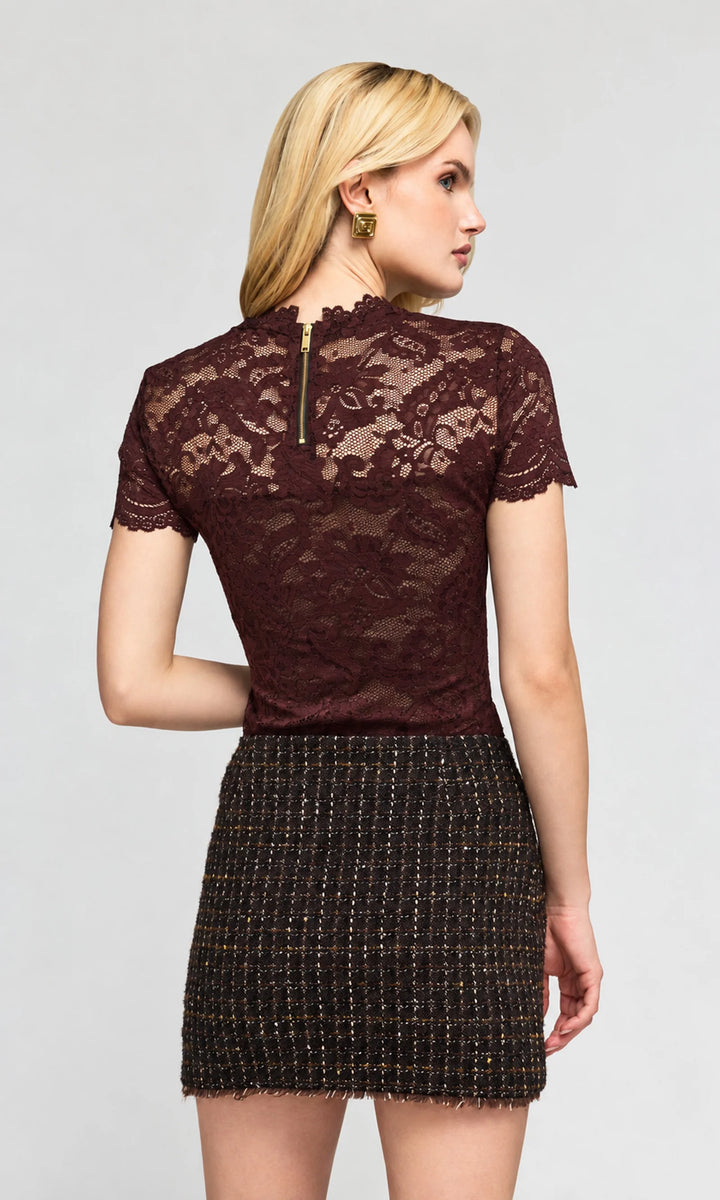 GIADA LACE TOP (ESPRESSO) - GENERATION LOVE