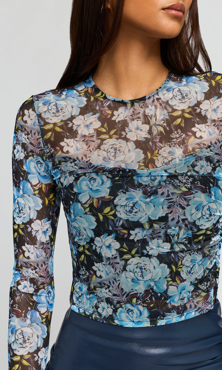 VIVI MESH TOP (PEONY PALETTE) - GENERATION LOVE