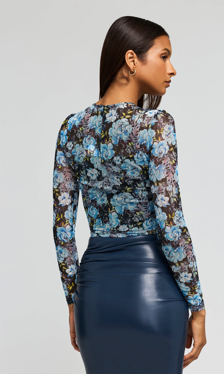 VIVI MESH TOP (PEONY PALETTE) - GENERATION LOVE
