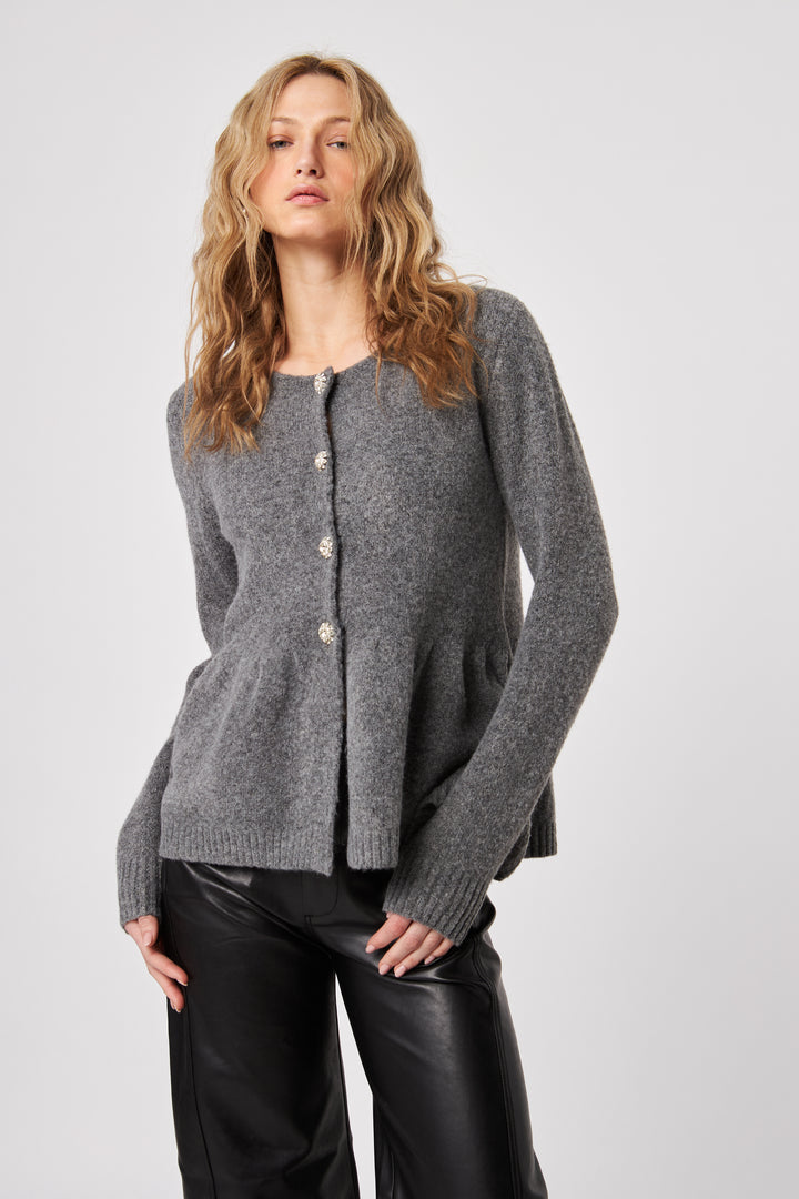 DAVIE PEPLUM SWEATER - JOHN+JENN