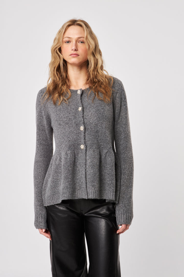 DAVIE PEPLUM SWEATER - JOHN+JENN