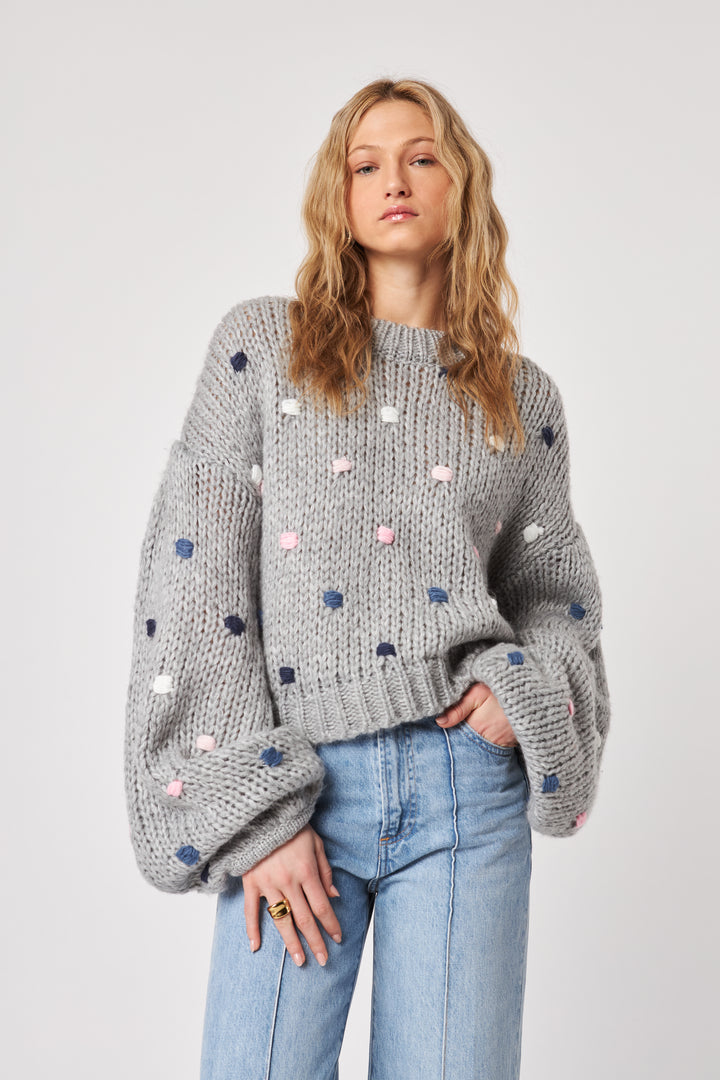 GREYSON OVERSIZED SWEATER - JOHN+JENN
