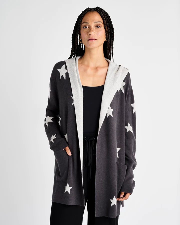 SYDNEY REVERSIBLE STAR CARDIGAN - SPLENDID