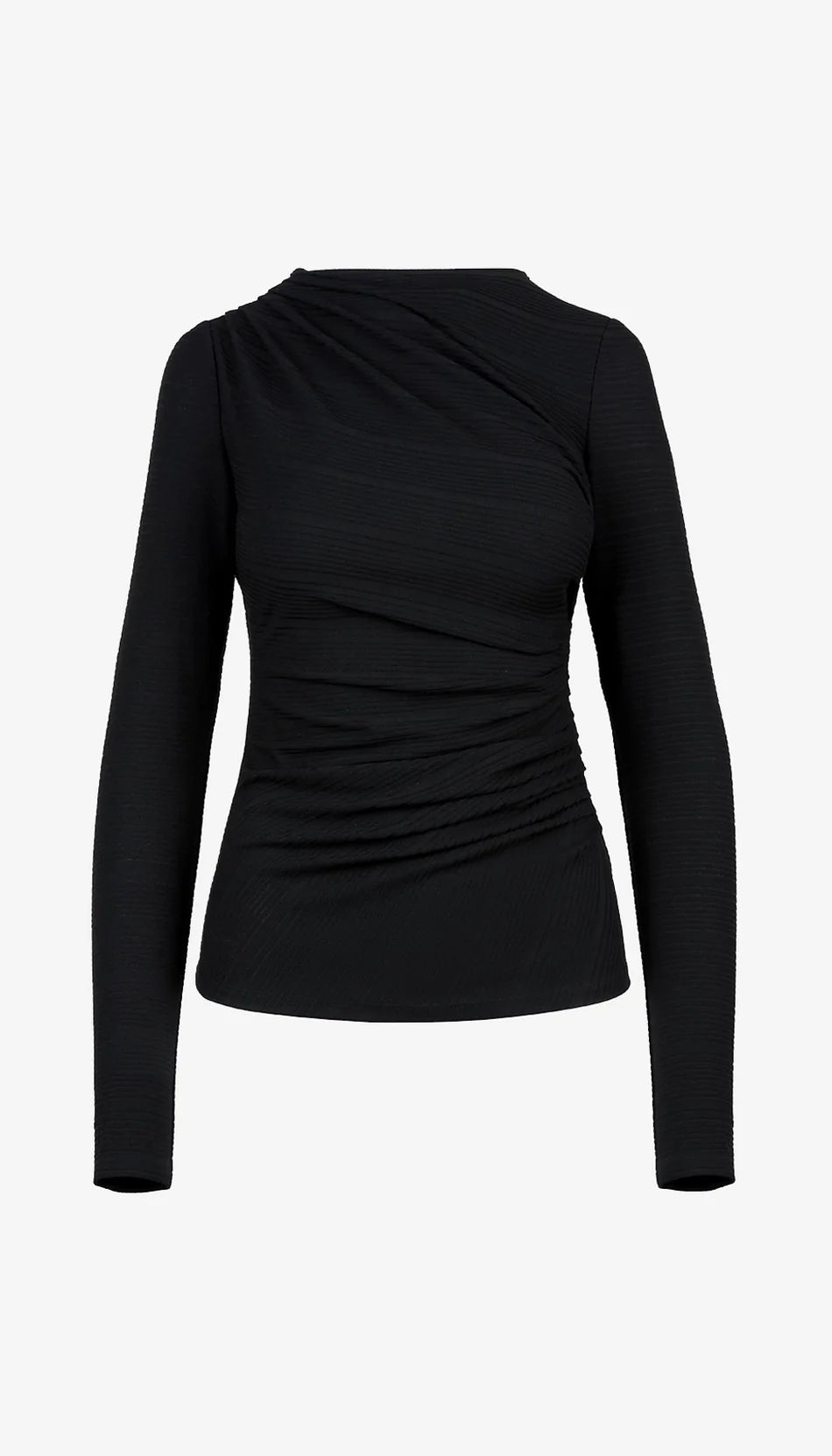 RUCHED KNIT TOP - SMYTHE