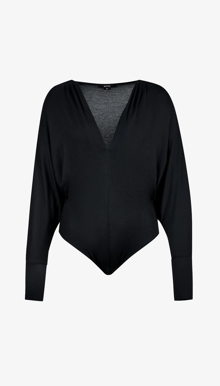 V-NECK DOLMAN BODYSUIT (BLACK) - SMYTHE