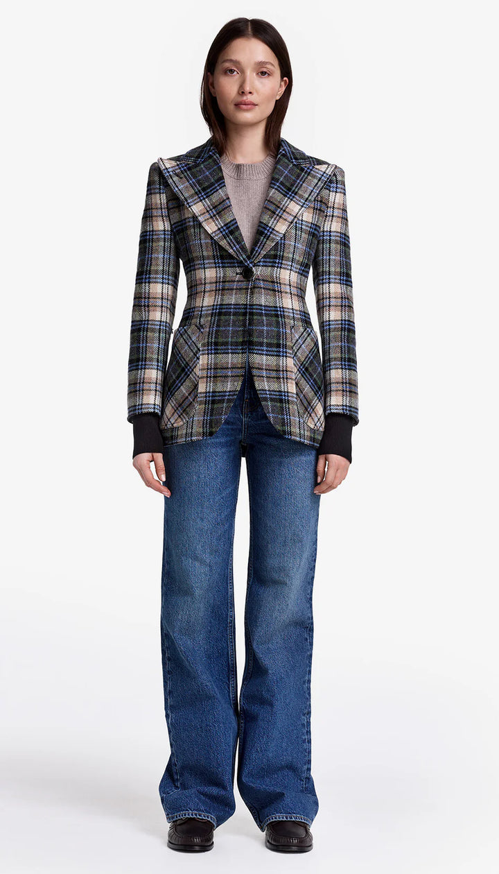 RIB CUFF BIRKIN BLAZER - SMYTHE