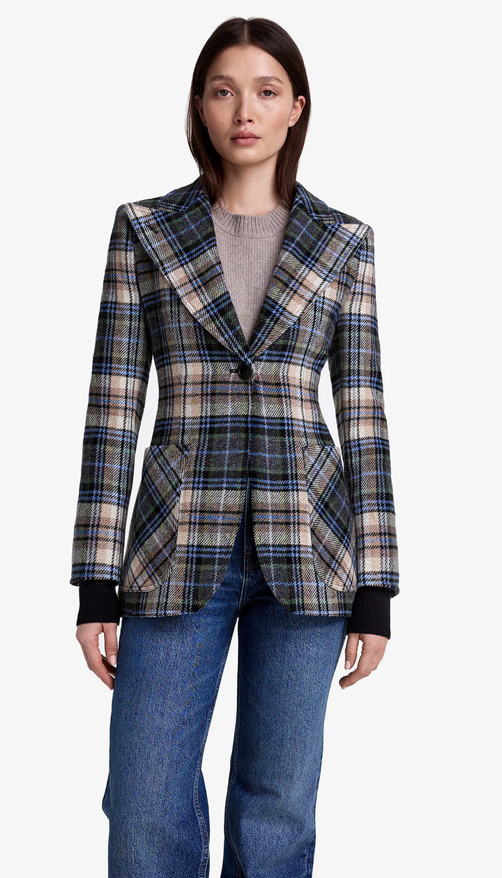 RIB CUFF BIRKIN BLAZER - SMYTHE