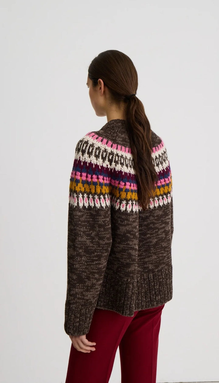 OVERSIZED CREWNECK SWEATER (MULTI) - SMYTHE