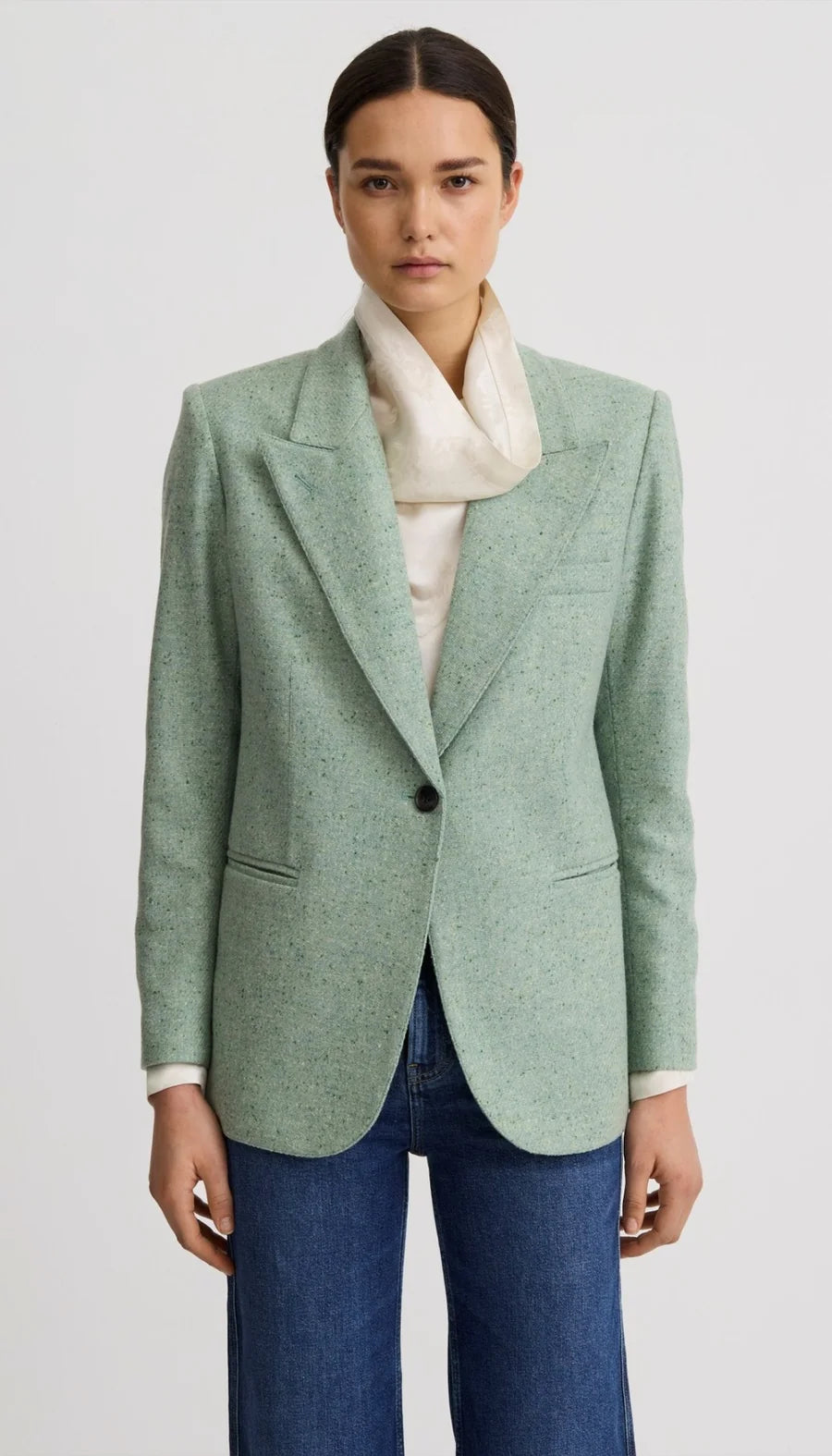 90'S BLAZER (AQUA) - SMYTHE