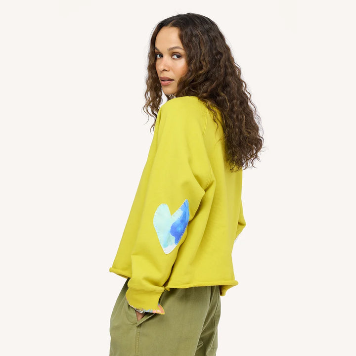 STUDIO SWEATSHIRT (PEAR) - KERRI ROSENTHAL