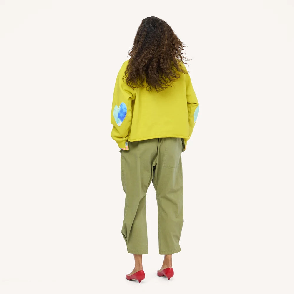 STUDIO SWEATSHIRT (PEAR) - KERRI ROSENTHAL