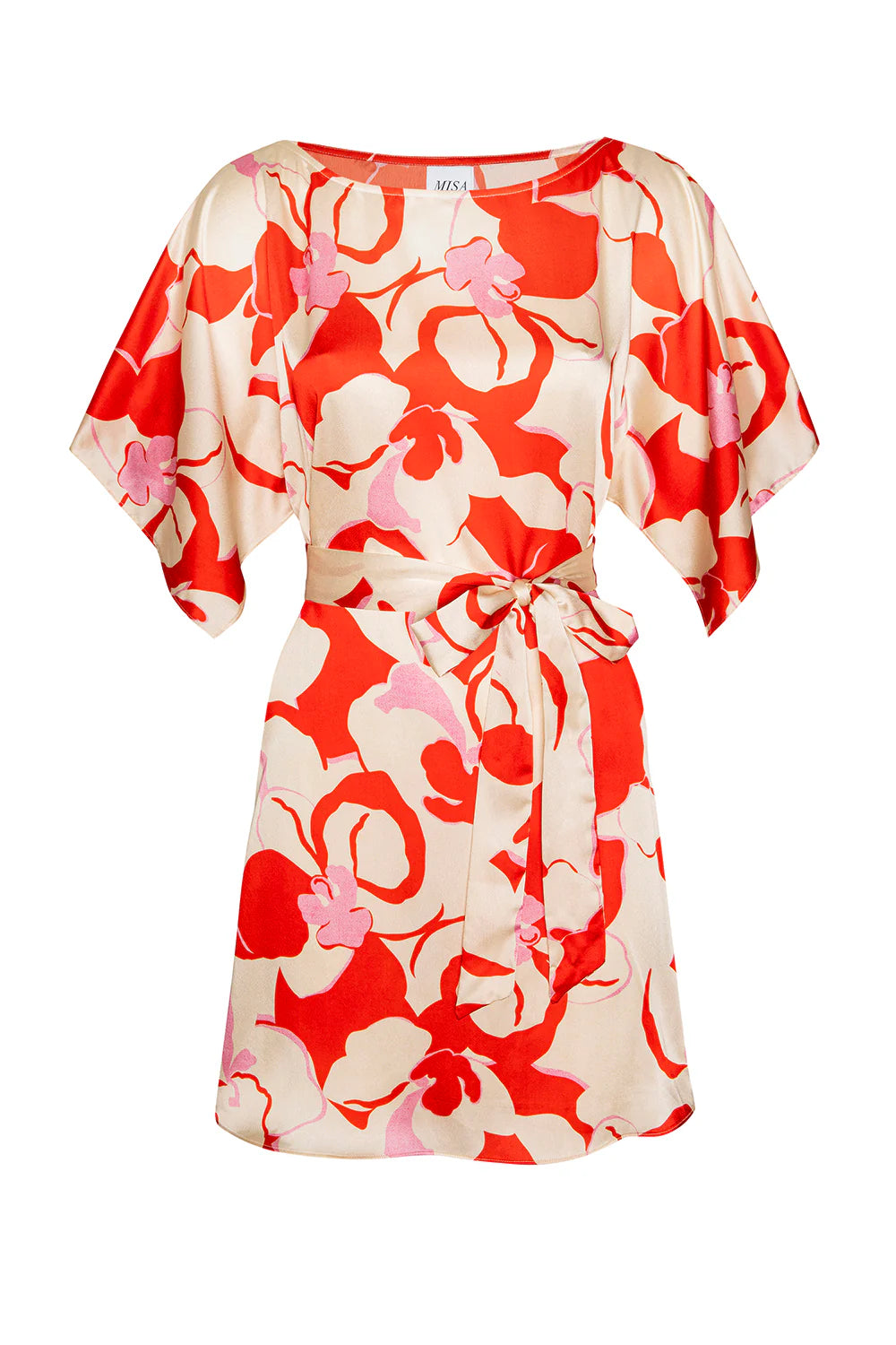 ALEKA DRESS (ABSTRACT ORCHID) - MISA