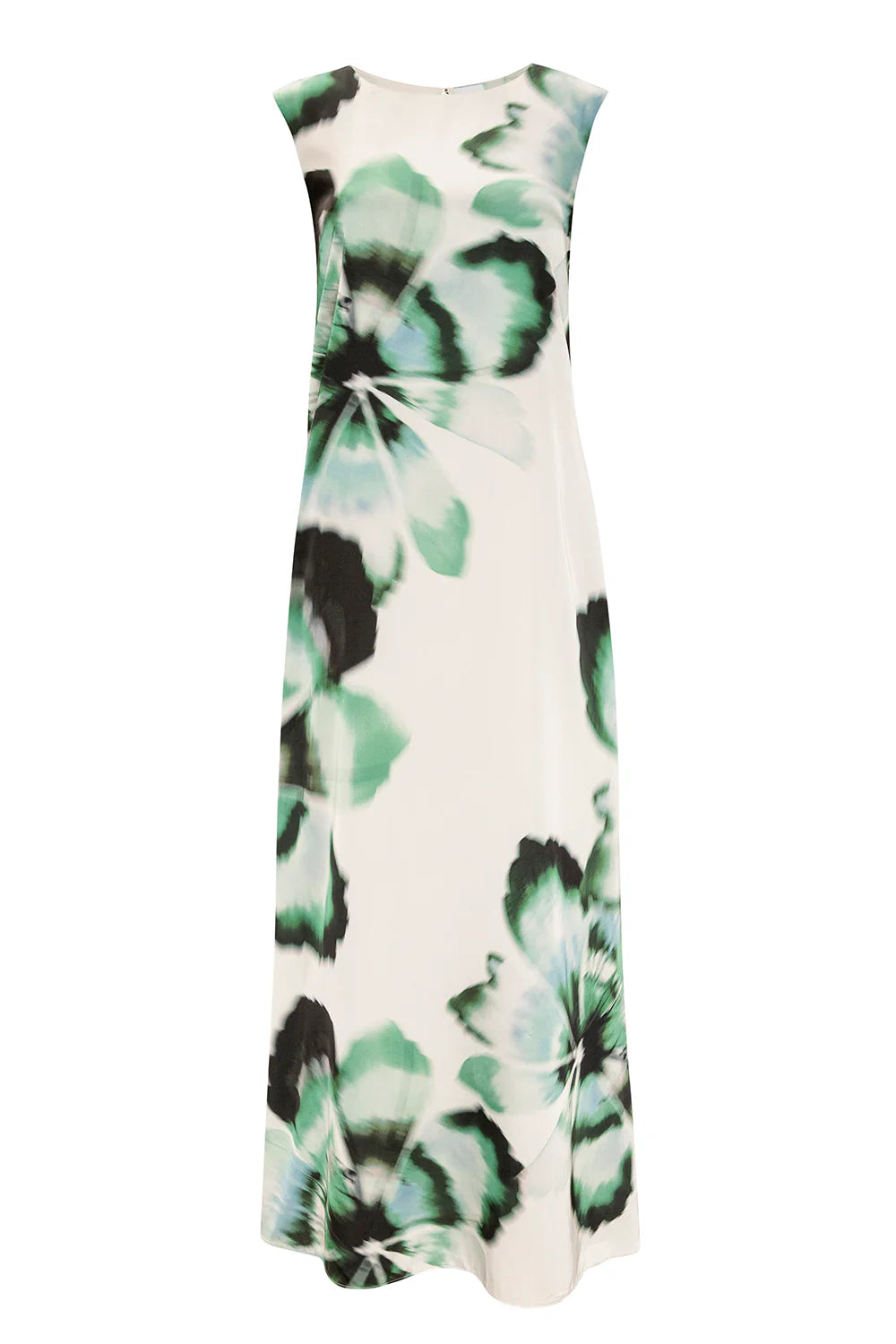 SYLVIE DRESS (VERDANT ANEMONE SATIN) - MISA
