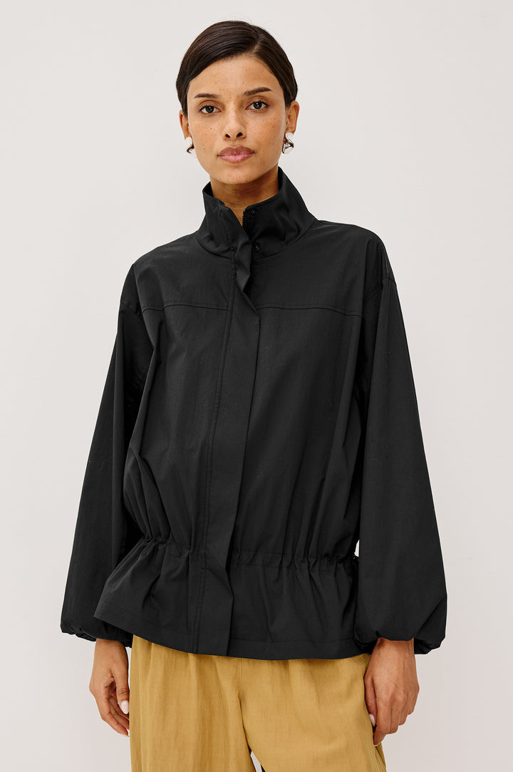 FELIX CINCHED JACKET (BLACK) - RAILS