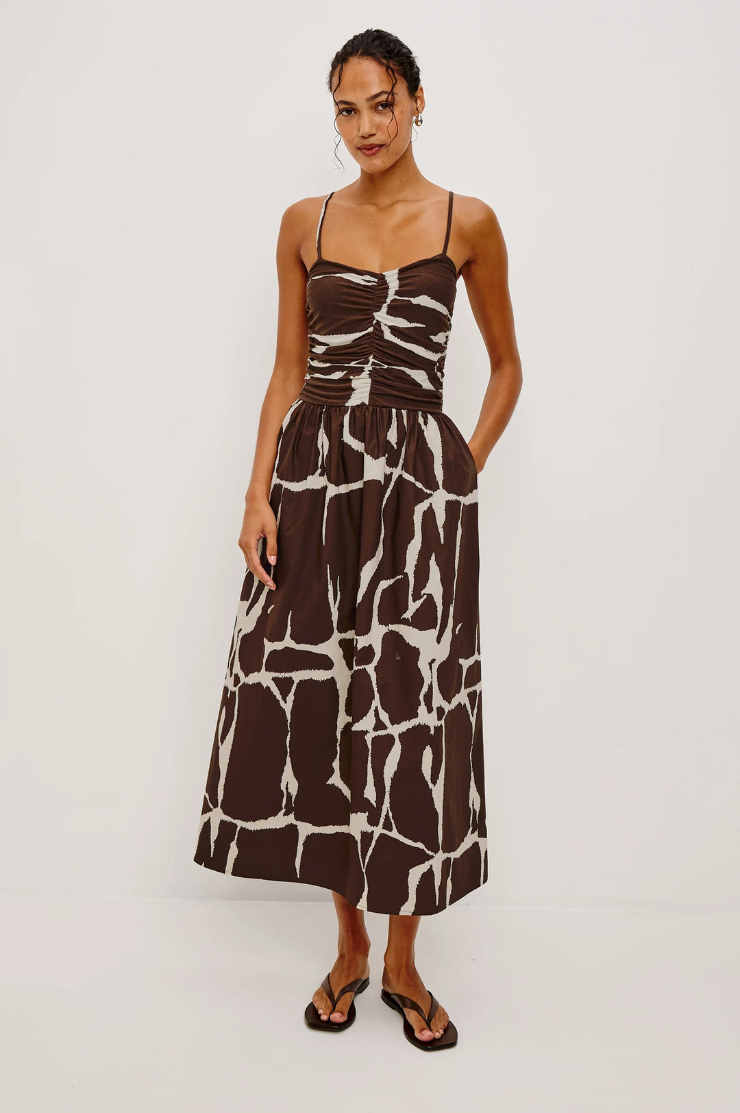 THE FISHER MAXI DRESS (TERRA) - RAILS