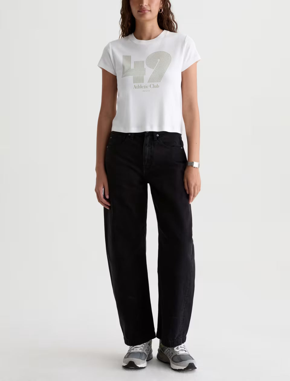HATTIE JEAN (SUPER BLACK) - A.G. DENIM