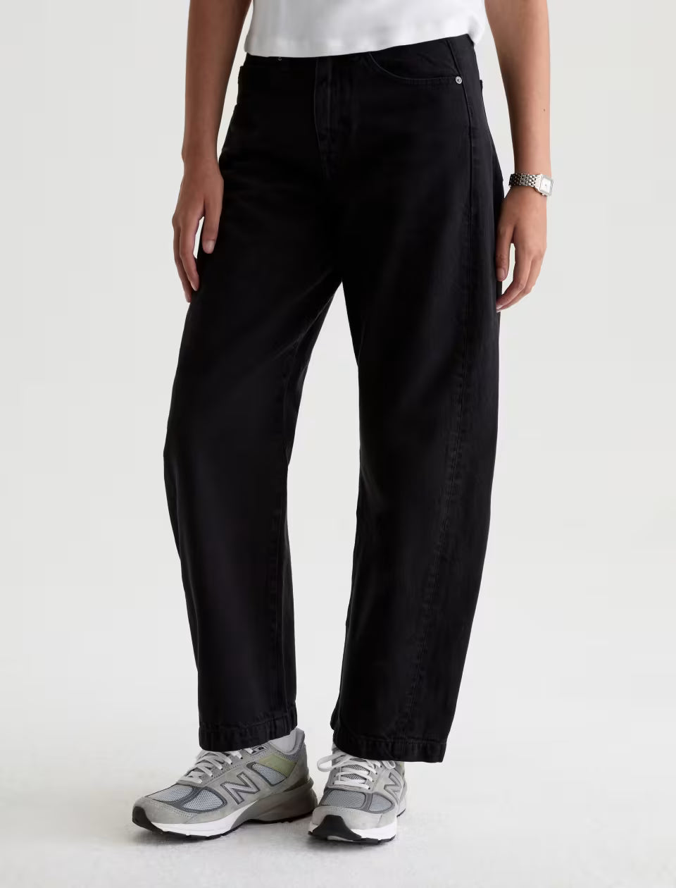 HATTIE JEAN (SUPER BLACK) - A.G. DENIM