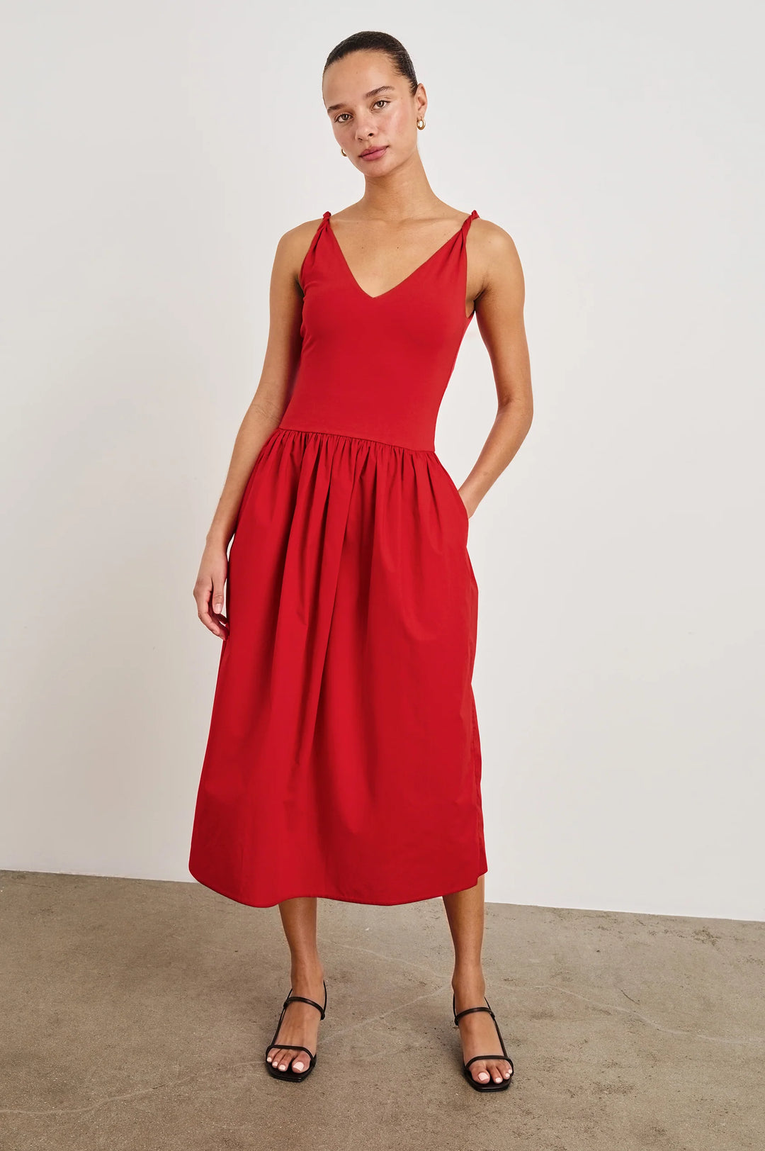 FRANCA DRESS (CHERRY) - RAILS