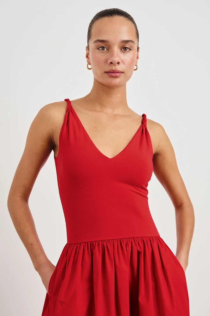 FRANCA DRESS (CHERRY) - RAILS