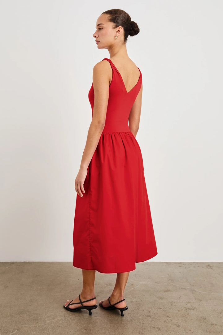 FRANCA DRESS (CHERRY) - RAILS