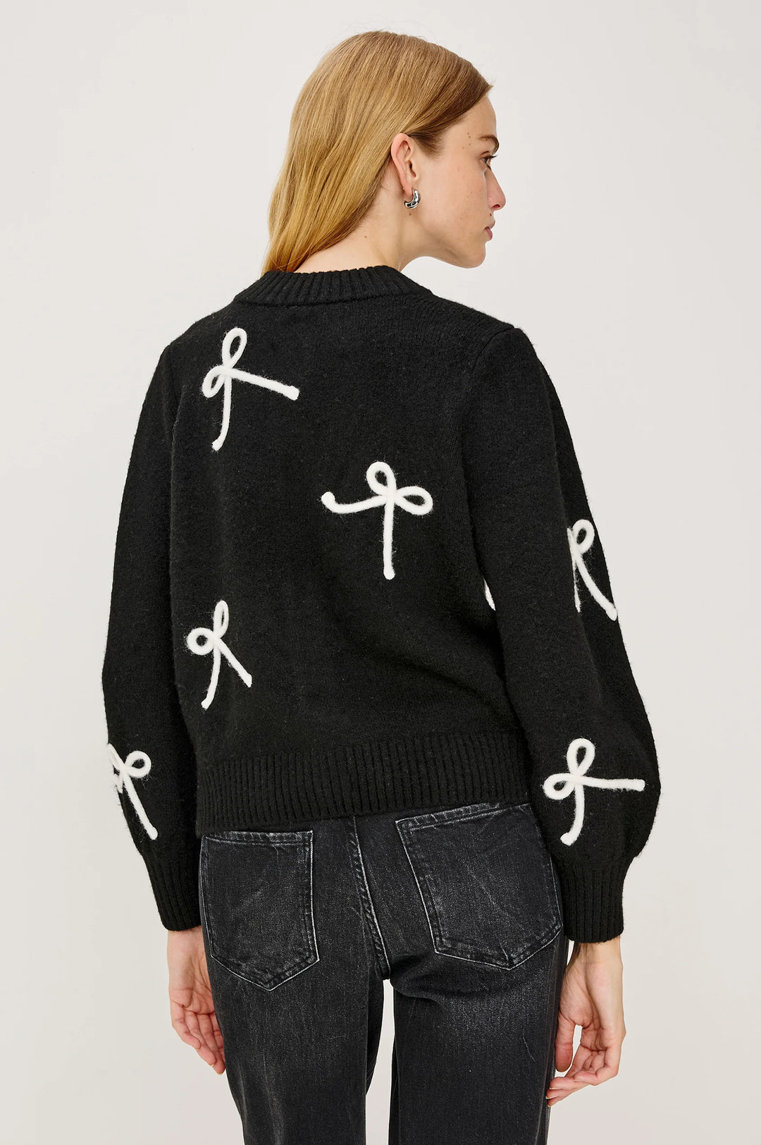 FRANCESCA CARDIGAN (BLACK IVORY) - RAILS