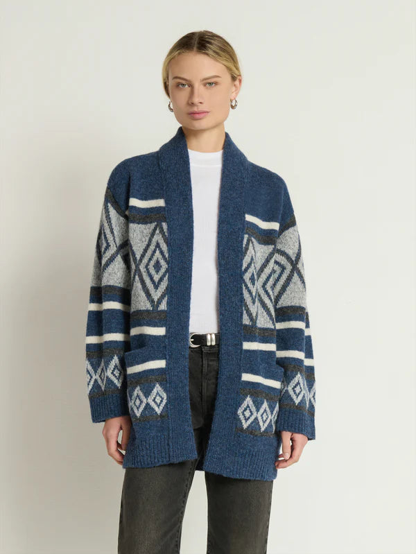 FRANKLYN FAIR ISLE CARDIGAN - NATION