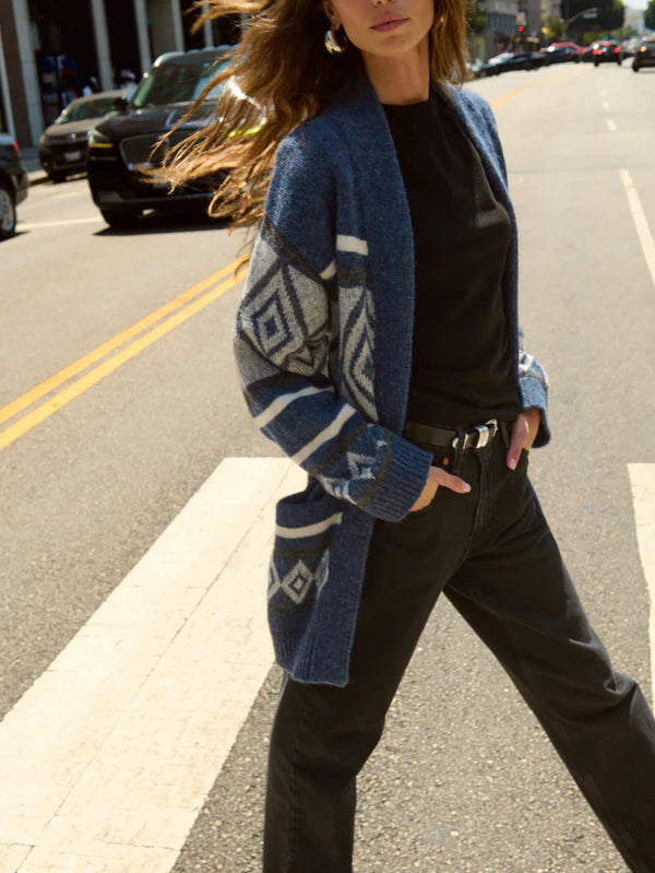 FRANKLYN FAIR ISLE CARDIGAN - NATION