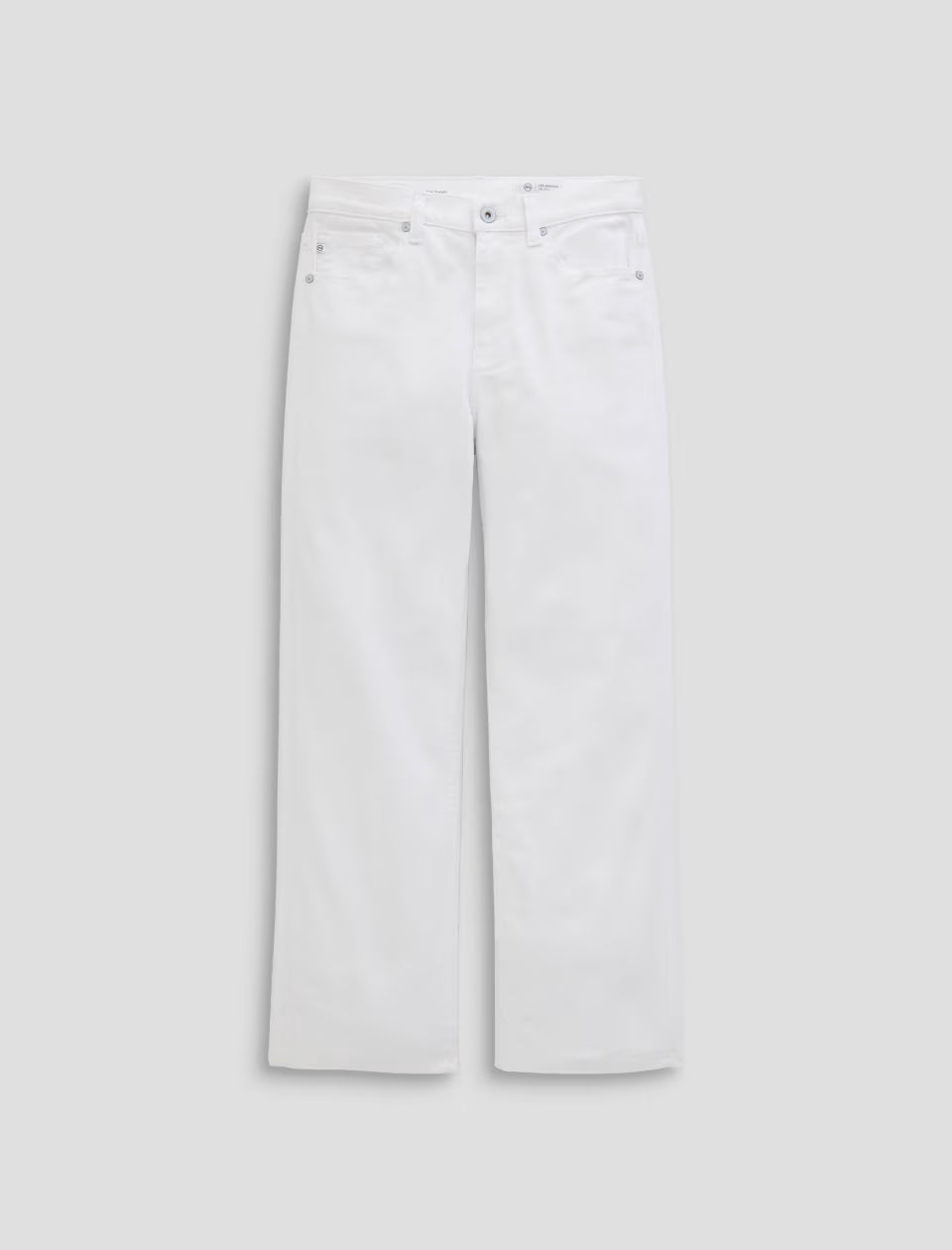 BRINLEY CROP (WHITE) - A.G. DENIM