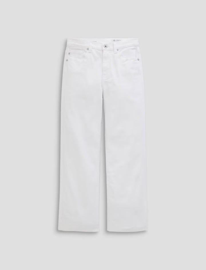 BRINLEY CROP (WHITE) - A.G. DENIM