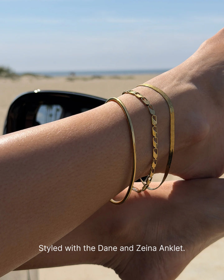 KATE ANKLET L (GOLD) - JENNY BIRD