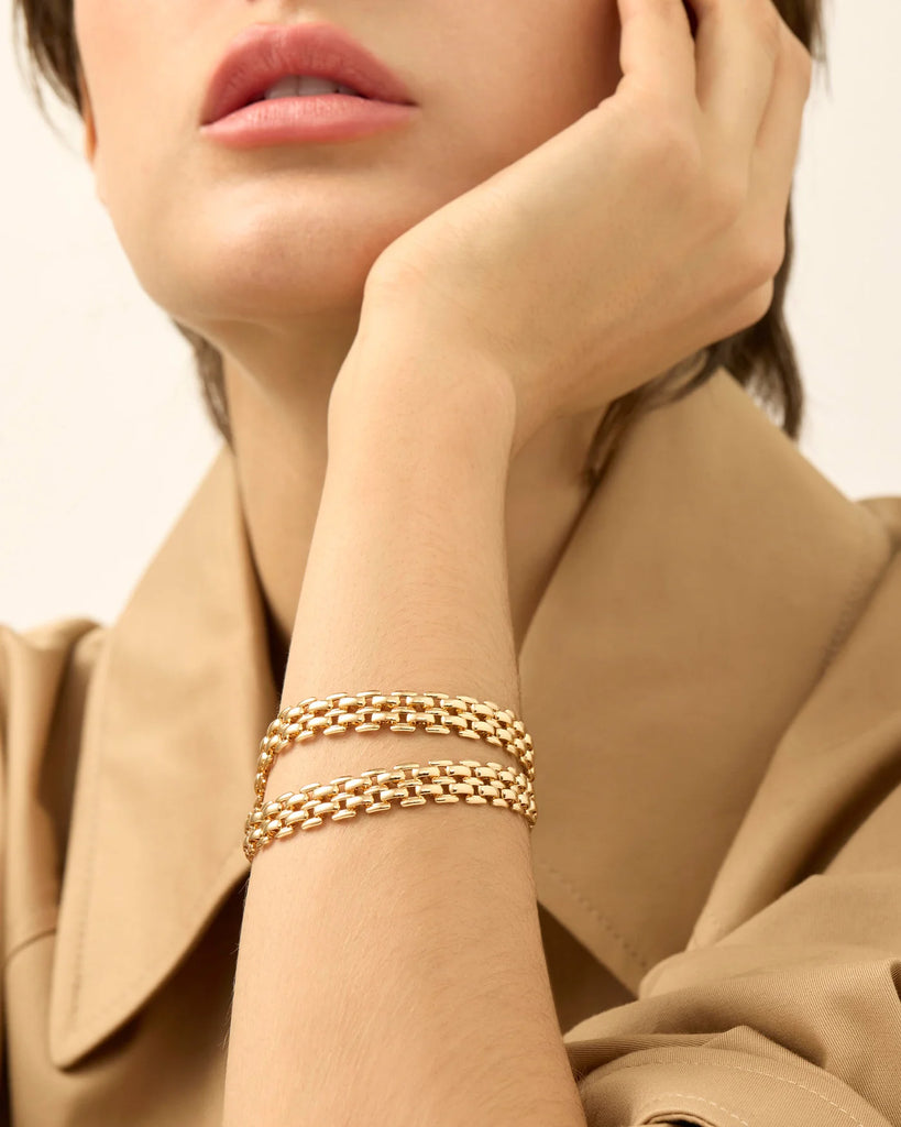 FRANCIS MEGA BRACELET (GOLD) - JENNY BIRD