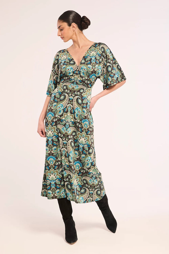 XENA DRESS (REFLECTIVE CHINTZ) - MISA