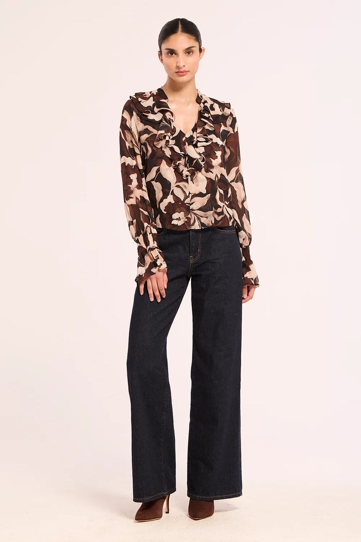 THIA TOP (CHOCOLATE SWIRL) - MISA