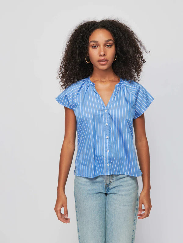 GINNY GIRLY EASY BLOUSE - NATION