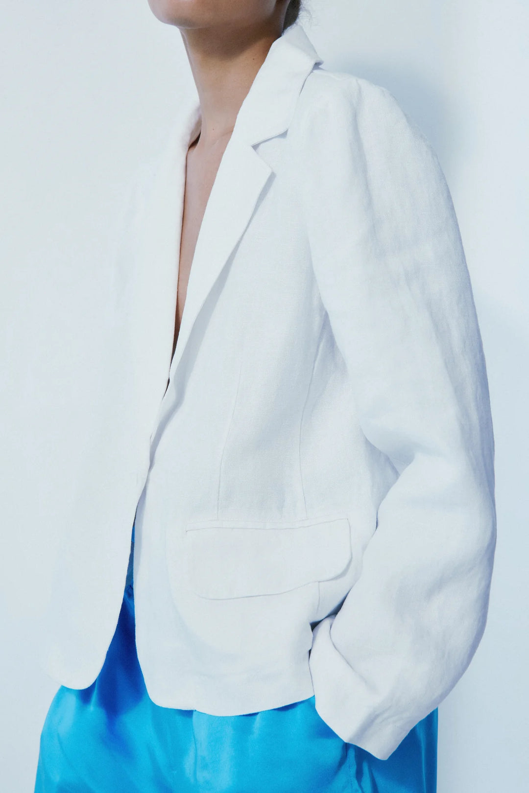 GLEN BLAZER (WHITE) - MELISSA NEPTON