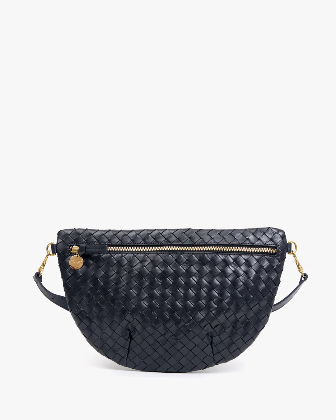 GRANDE FANNY (TWILIGHT MEDIUM WOVEN DIAGONAL) - CLARE V.
