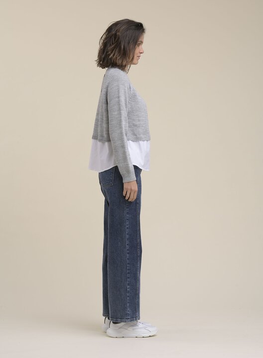 ULRICH SWEATER WITH SHIRT - HUMILITY