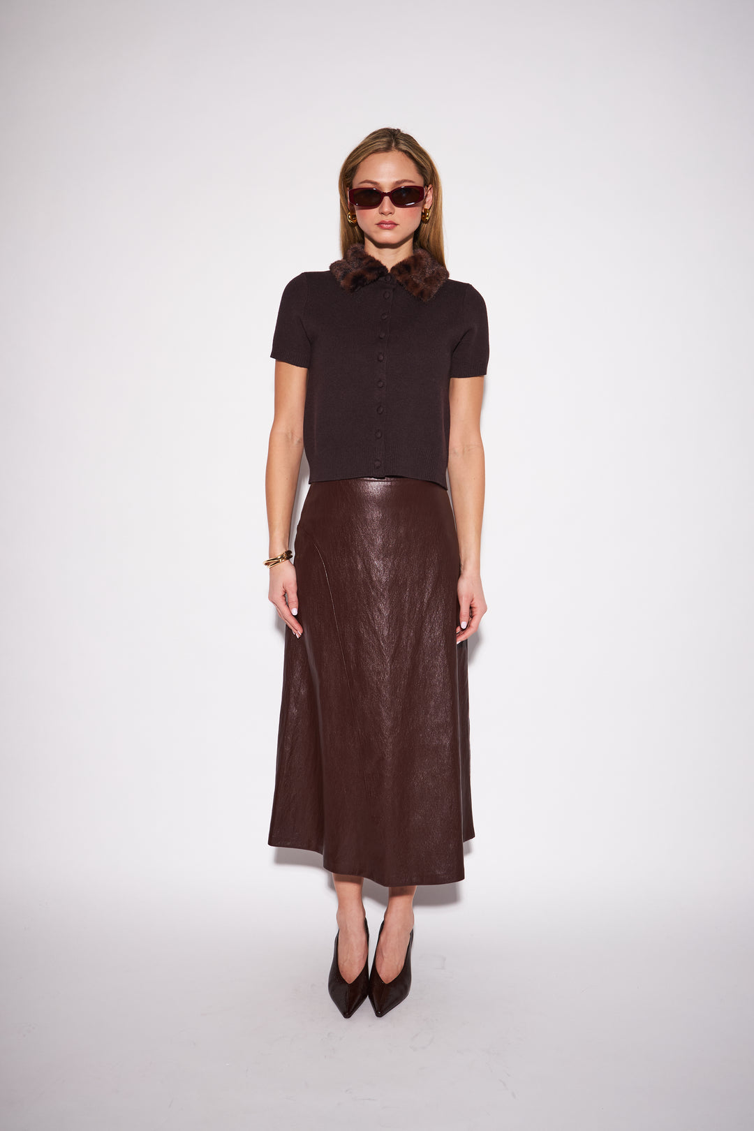 HANSON STATMENT COLLAR SWEATER (LAVISH LEOPARD) - JOHN+JENN