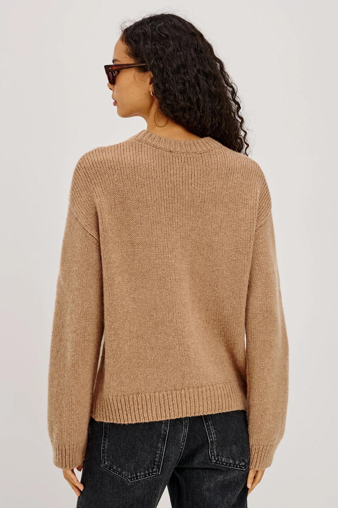 HELLY SWEATER (HEATHER CAMEL) - RAILS
