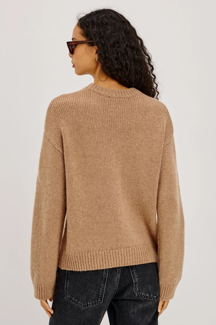 HELLY SWEATER (HEATHER CAMEL) - RAILS