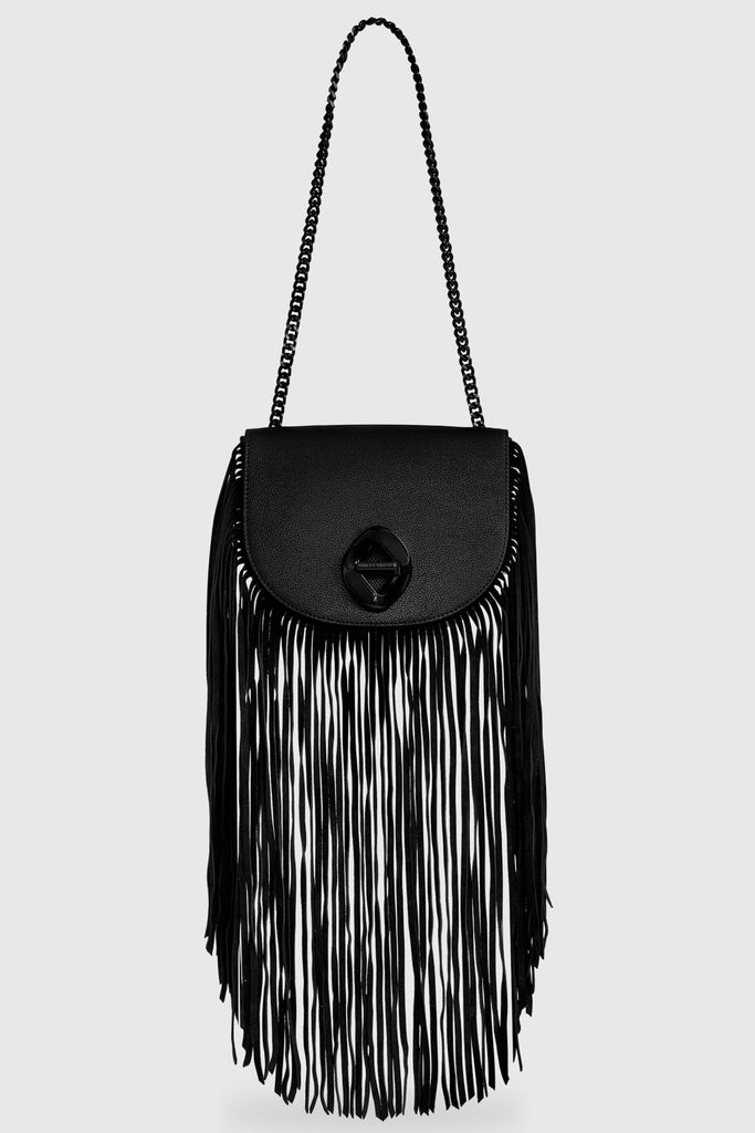 MINI FRINGE SADDLE BAG - REBECCA MINKOFF