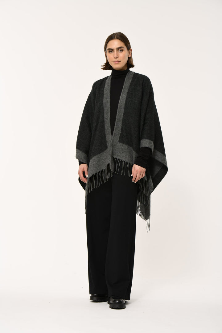 KOSOYA SHAWL WITH FRINGE - HUMILITY