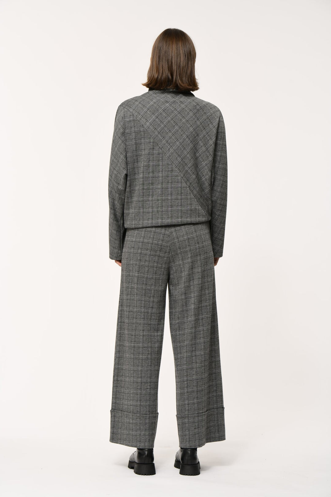 SOPHUM WIDE LEG CUFFED PANT - HUMILITY