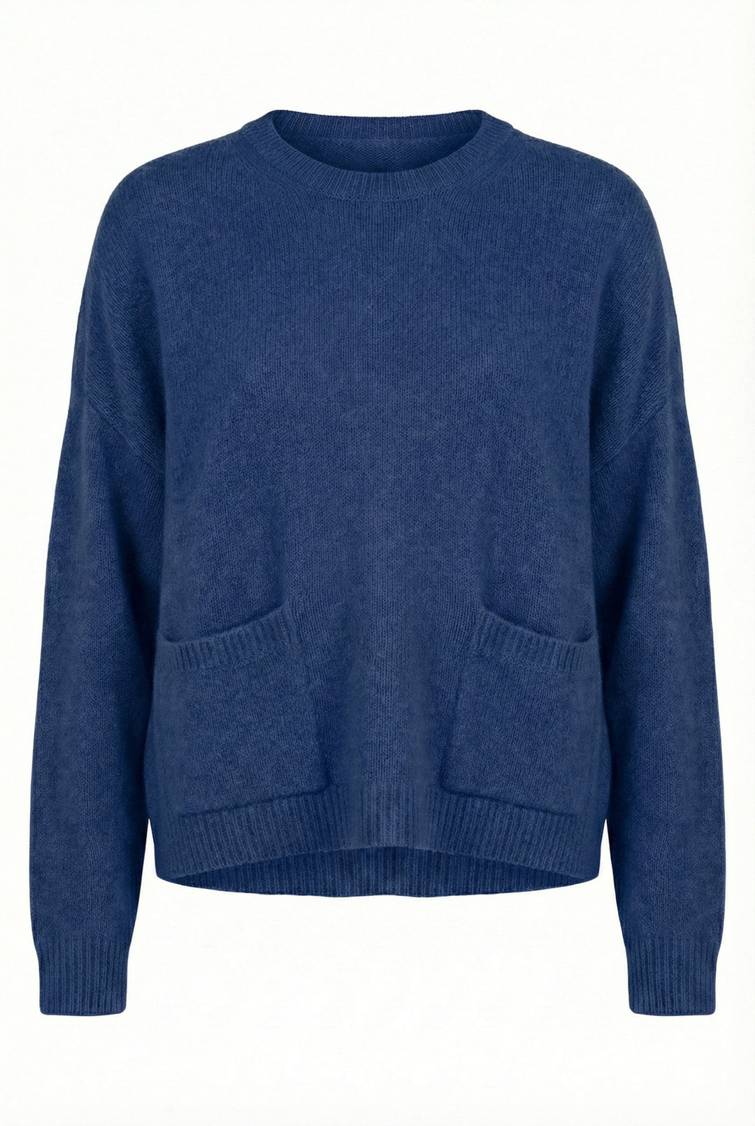 KINKATA TWO POCKET SWEATER (COBALT) - HUMILITY
