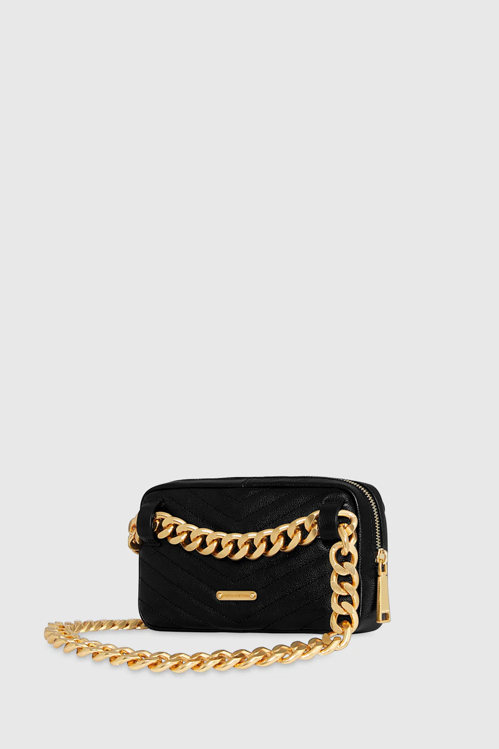 EDIE BELT BAG BLACK REBECCA MINKOFF