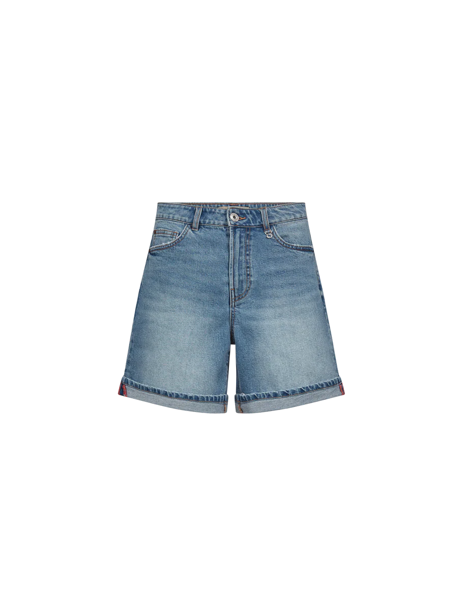 BATI DENIM SHORTS (BLUE) - MOS MOSH