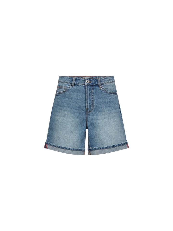 BATI DENIM SHORTS (BLUE) - MOS MOSH